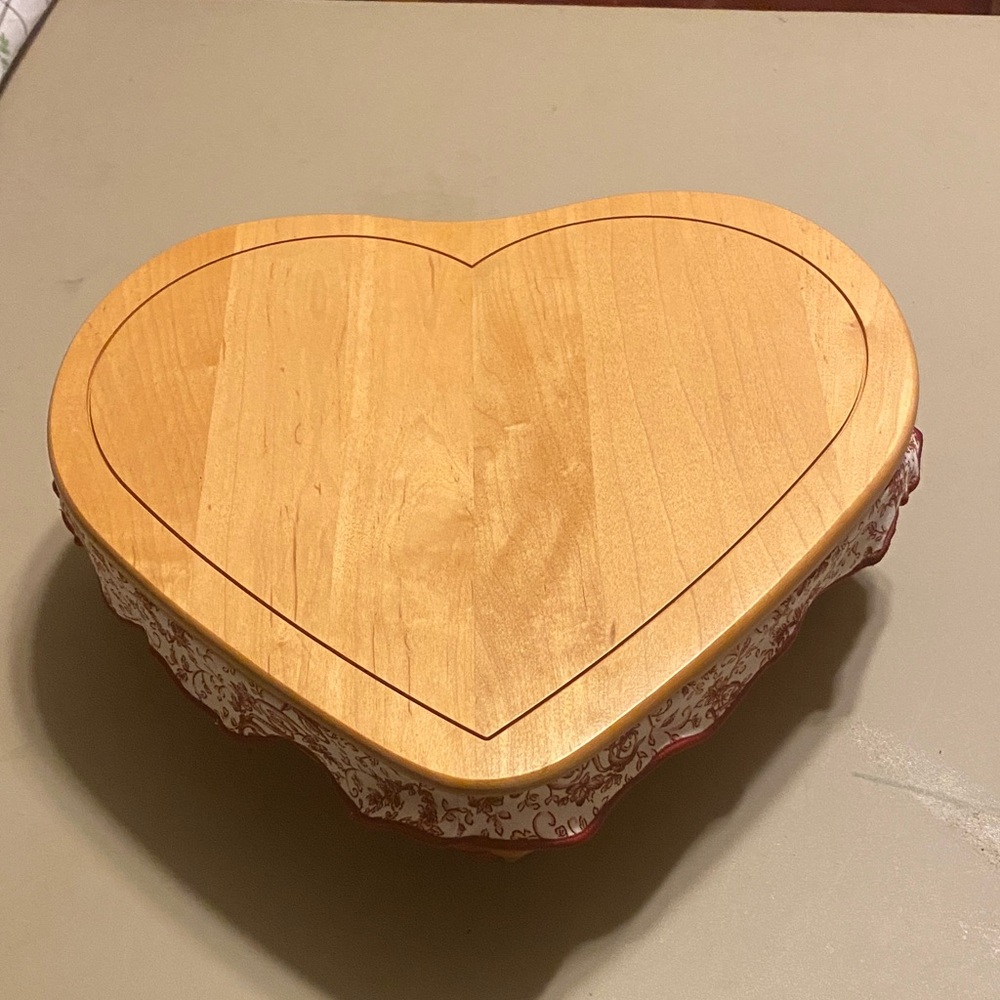 Longaberger heart basket